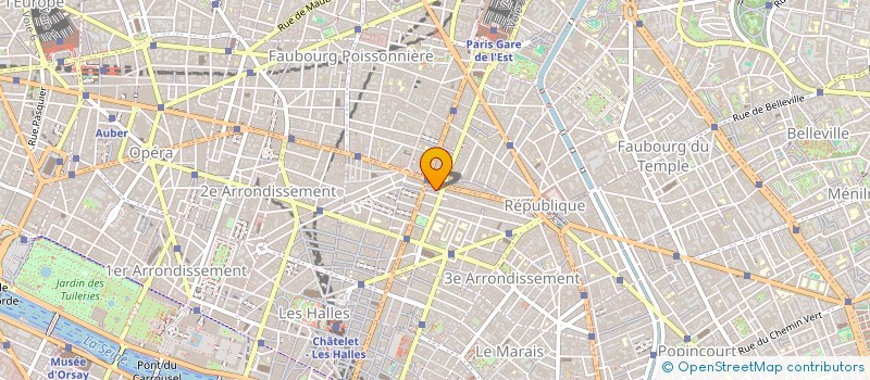 localisation de l'entreprise MAGNETIK à PARIS