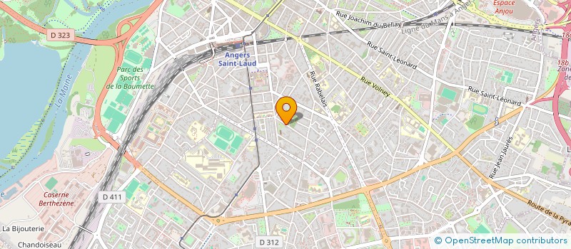 localisation de l'entreprise MAGNETIQUES à ANGERS