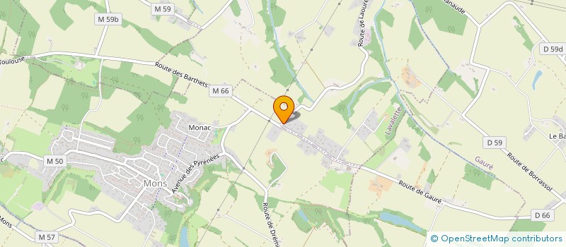 localisation de l'entreprise MAGNETLY  LAVALETTE