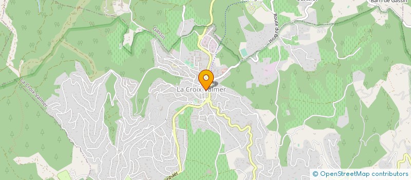 localisation de l'entreprise MAGNETTO PAYSAGES à LA CROIX-VALMER