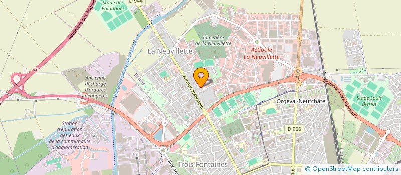 localisation de l'entreprise MAGNEUX HABITATION  REIMS