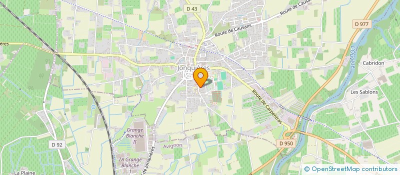 localisation de l'entreprise MAGNIEN WINE CONSULT à JONQUIERES