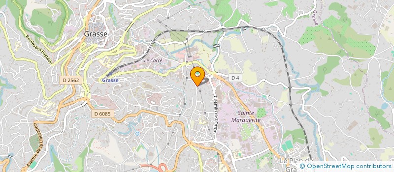 localisation de l'entreprise MAGNIENT INC  GRASSE