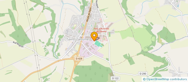localisation de l'entreprise MAGNIER à SAINTS-GEOSMES