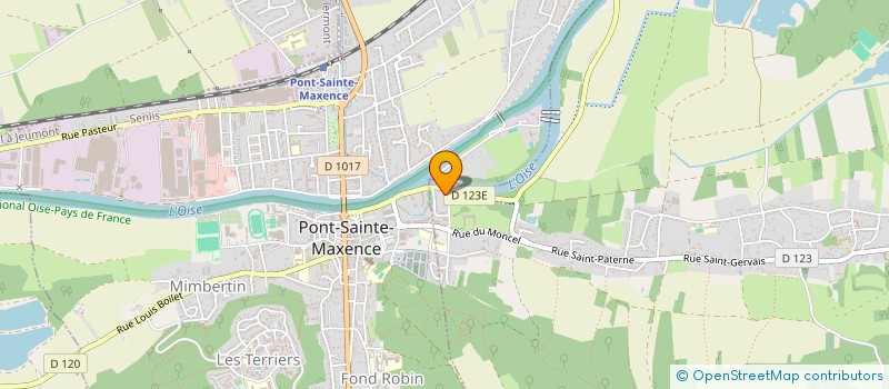 localisation de l'entreprise MAGNIER PLOMBERIE GENERALE à LE BLANC-MESNIL
