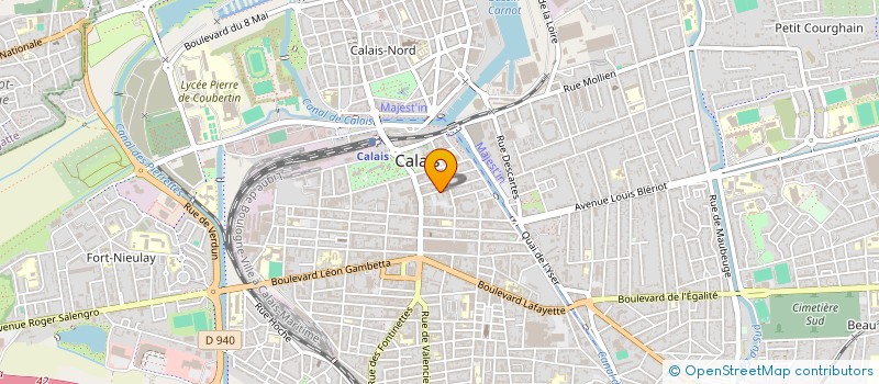 localisation de l'entreprise MAGNIEZ DESSINS  CALAIS