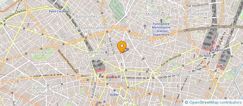 localisation de l'entreprise MAGNIFICAT  PARIS