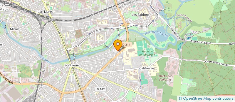 localisation de l'entreprise MAGNIFICAT  LE MANS