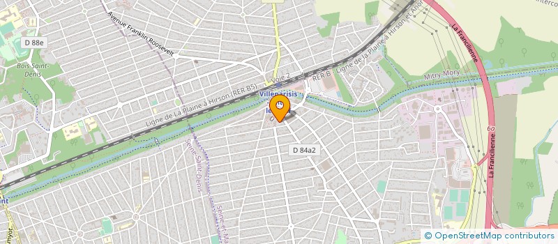 localisation de l'entreprise MAGNIFICAT MARIAGE  VILLEPARISIS