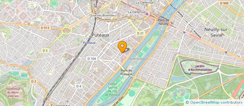 localisation de l'entreprise MAGNIFICENT MUSIC PUBLISHING  PUTEAUX