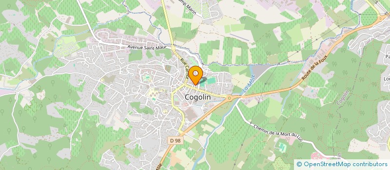 localisation de l'entreprise MAGNIFICO  COGOLIN