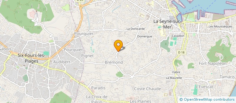 localisation de l'entreprise MAGNIFIER à LA SEYNE-SUR-MER