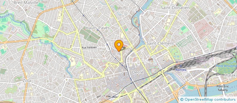 localisation de l'entreprise MAGNIFISENS à NANTES