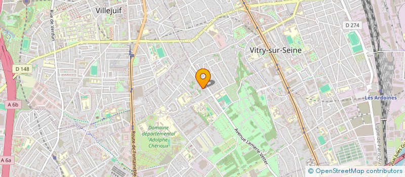 localisation de l'entreprise MAGNIFY MUSIC à VITRY-SUR-SEINE