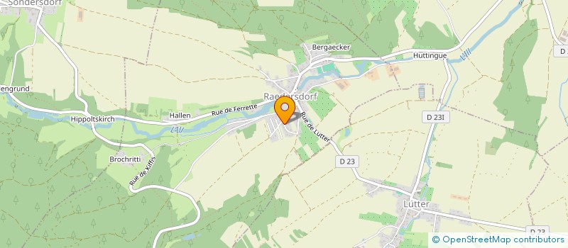 localisation de l'entreprise MAGNITEC  DURLINSDORF