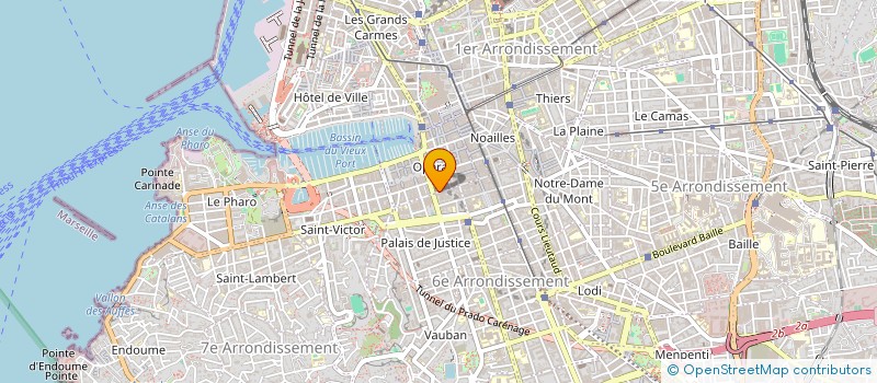 localisation de l'entreprise MAGNITUDE 13 à MARSEILLE