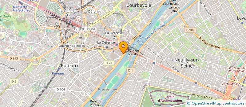 localisation de l'entreprise MAGNITUDE à PUTEAUX