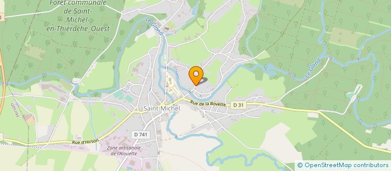 localisation de l'entreprise MAGNOLIA  SAINT-MICHEL