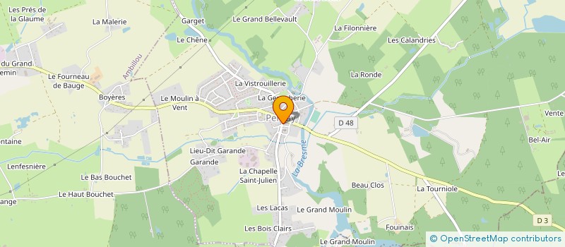 localisation de l'entreprise MAGNOLIA à VERNOU-SUR-BRENNE