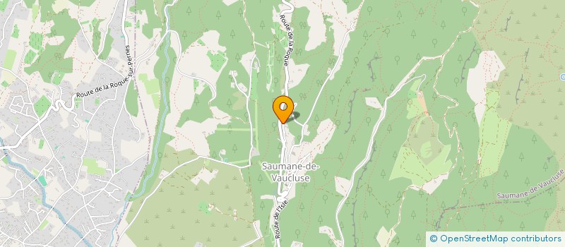 localisation de l'entreprise MAGNOLIA  SAUMANE-DE-VAUCLUSE