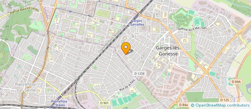localisation de l'entreprise MAGNOLIA à GARGES-LES-GONESSE