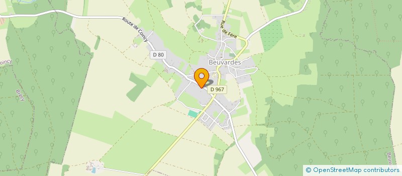 localisation de l'entreprise MAGNOLIA  LIZY-SUR-OURCQ