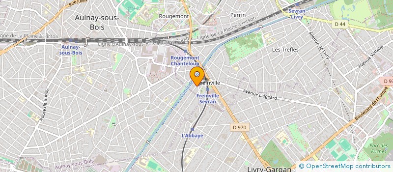 localisation de l'entreprise MAGNOLIA à SEVRAN
