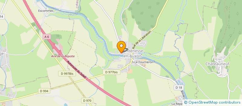 localisation de l'entreprise MAGNOLIA CRUISES  VANDENESSE-EN-AUXOIS