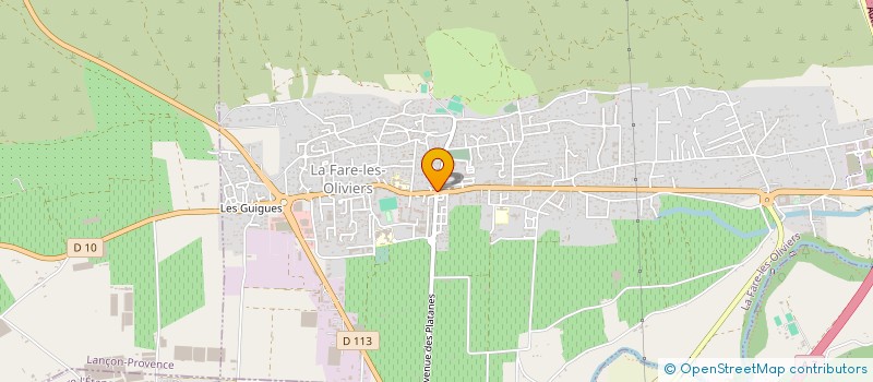 localisation de l'entreprise MAGNOLIA FLEUR ALC  LA FARE-LES-OLIVIERS