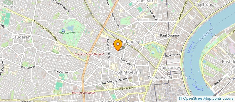 localisation de l'entreprise MAGNOLIA FOR ELEC  BORDEAUX