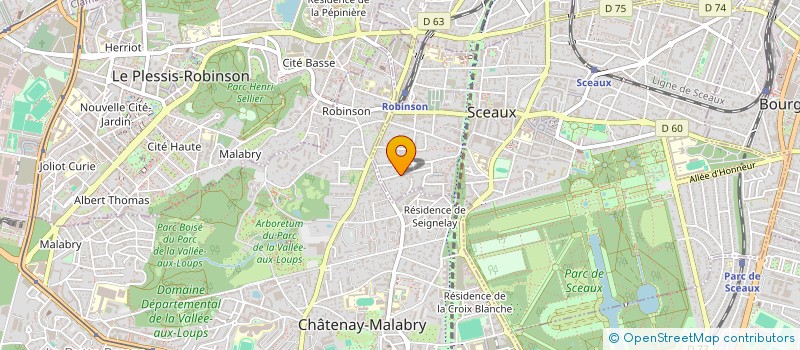 localisation de l'entreprise MAGNOLIA PROMOTION à SCEAUX