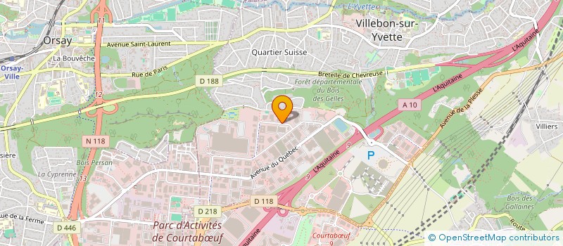 localisation de l'entreprise MAGNOLIA TRAITEUR  VILLEBON-SUR-YVETTE