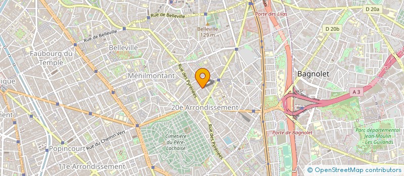 localisation de l'entreprise MAGNOLIAS FILMS  LA FOSSE-CORDUAN