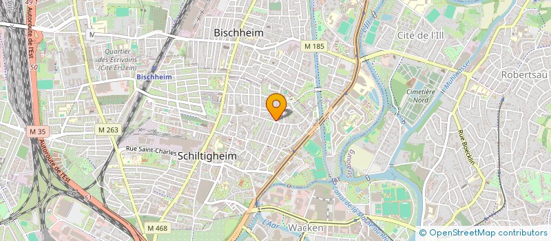 localisation de l'entreprise MAGNORA REAL ESTATE  SCHILTIGHEIM