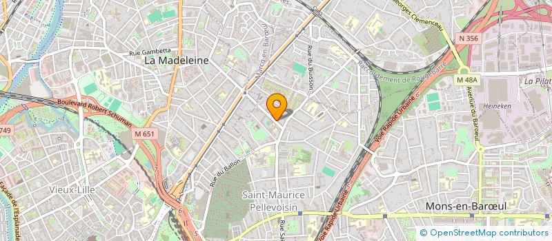 localisation de l'entreprise MAGNUM à LILLE