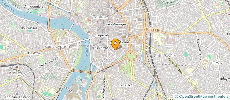 localisation de l'entreprise MAGNUM  TOULOUSE