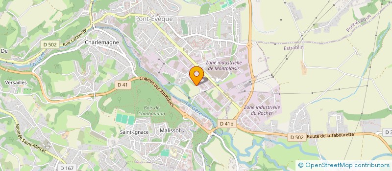 localisation de l'entreprise MAGNUM CAR  PONT-EVEQUE