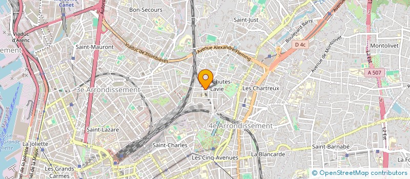localisation de l'entreprise MAGNUM SERVICES à MARSEILLE
