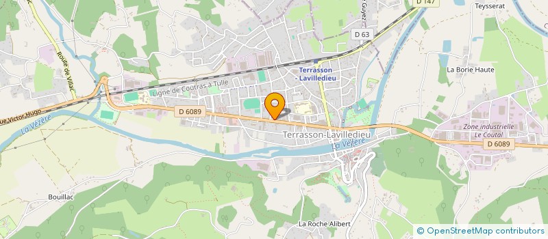localisation de l'entreprise MAGNUM TERRASSON  TERRASSON-LAVILLEDIEU