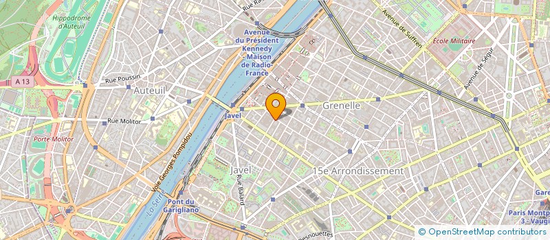 localisation de l'entreprise MAGNUM VEGA  PARIS