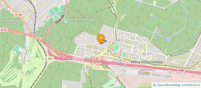 localisation de l'entreprise MAGNUMS PARTS  VELIZY-VILLACOUBLAY