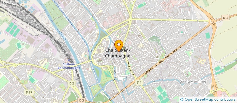 localisation de l'entreprise MAGNUS  CHALONS EN CHAMPAGNE
