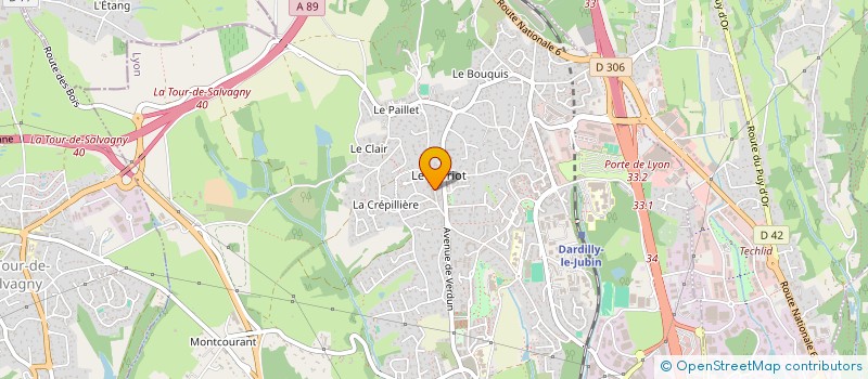 localisation de l'entreprise MAGNUS AVIS à DARDILLY