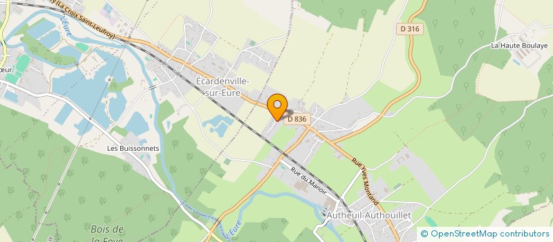 localisation de l'entreprise MAGNUS GROUP  AUTHEUIL-AUTHOUILLET