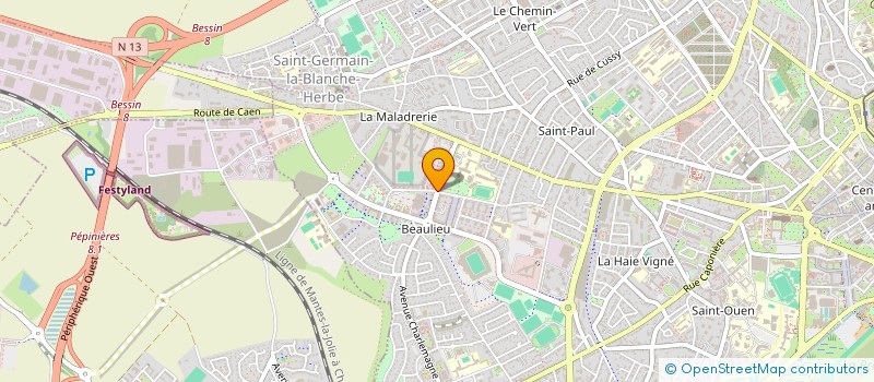 localisation de l'entreprise MAGNUS INDUSTRIE DEVELOPPEMENT à CAEN