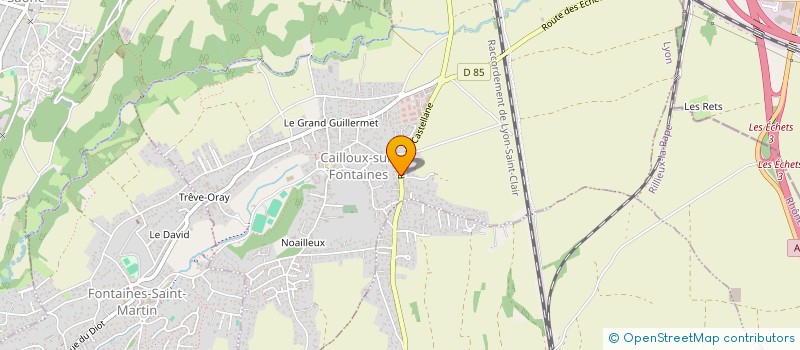 localisation de l'entreprise MAGNUS LOCUS  CAILLOUX-SUR-FONTAINES