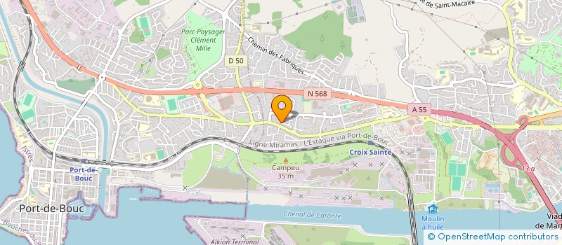 localisation de l'entreprise MAGNUS MOTORS  MARTIGUES