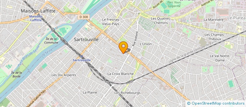 localisation de l'entreprise MAGNUS OPERA à SARTROUVILLE