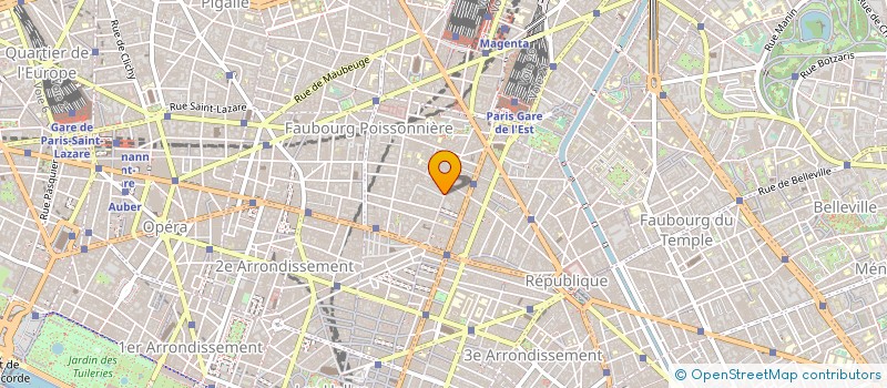 localisation de l'entreprise MAGNUS PRODUCTIONS  PARIS