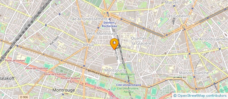 localisation de l'entreprise MAGNY  PARIS